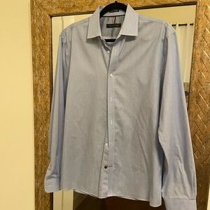 Tommy Hilfiger Slim Fit Non-iron Casual Dress Shirt